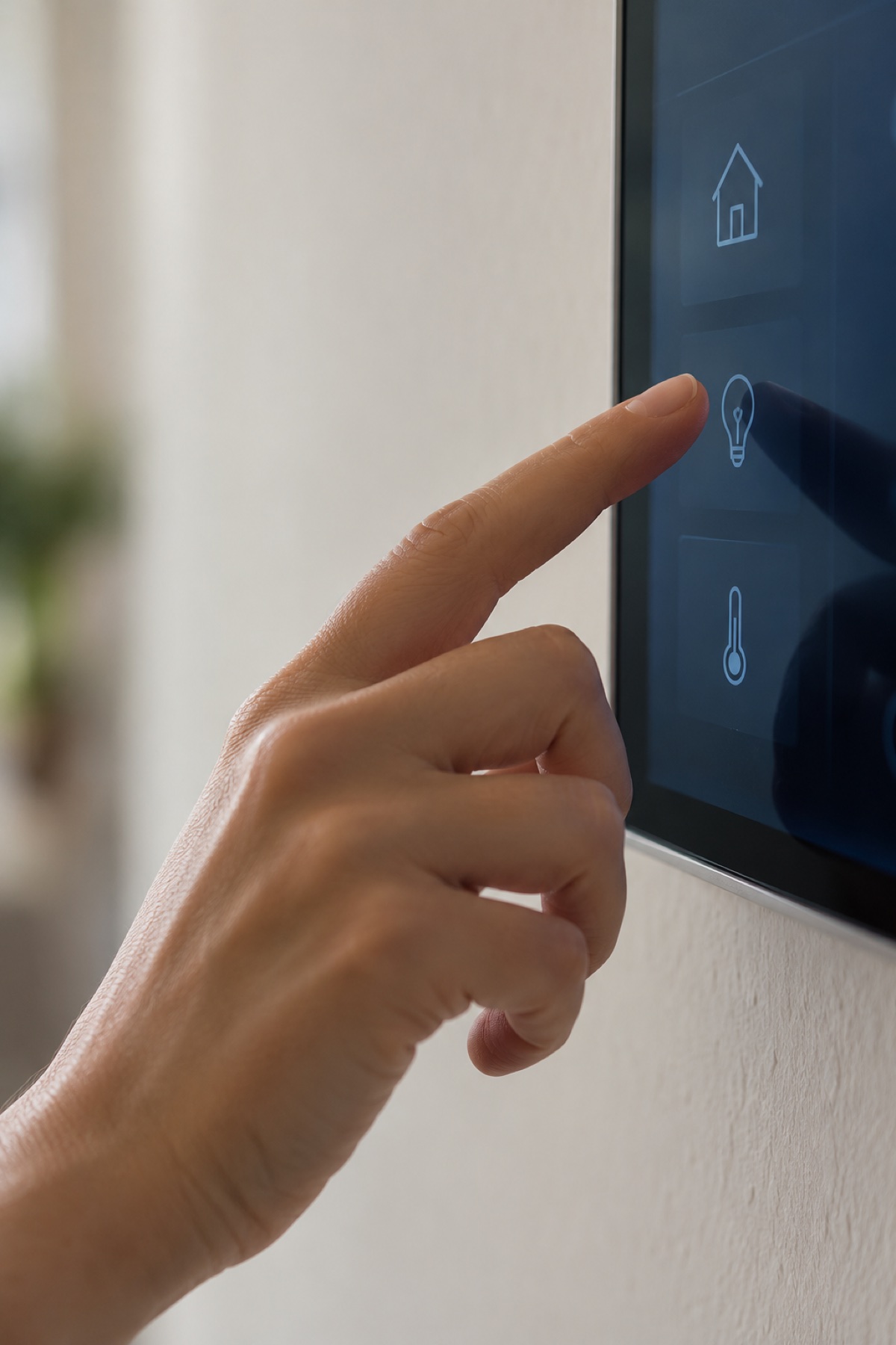 Écran de commande pour l’habitat intelligent